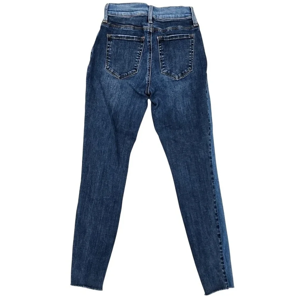 PacSun Women's High Rise Jegging Jeans‎ Two Tone Blue Denim Size 22